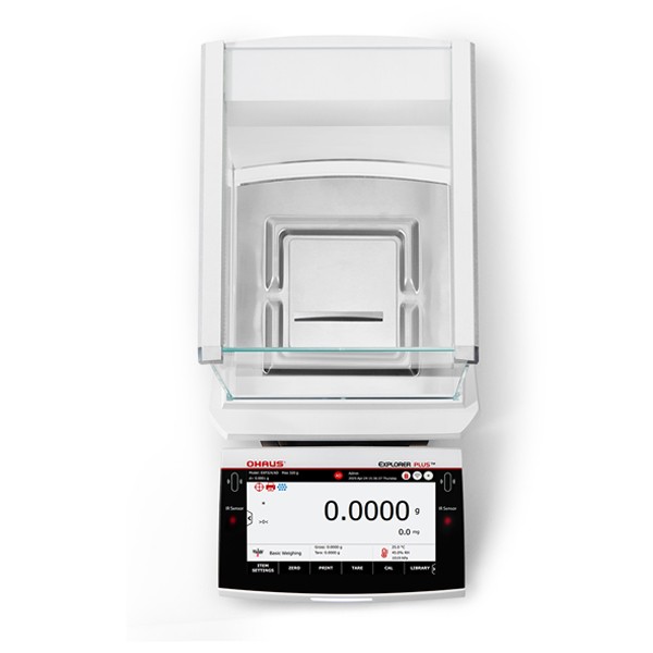 Ohaus® Explorer Plus™ EXP224N/AD Balance, 220 x 0.0001 g, NTEP