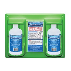 Emergency Eye Wash Station with Double Bottles, Sterile, 32 oz