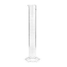 Cylinder, Graduated TPX Plastic, Single Scale, 250 mL