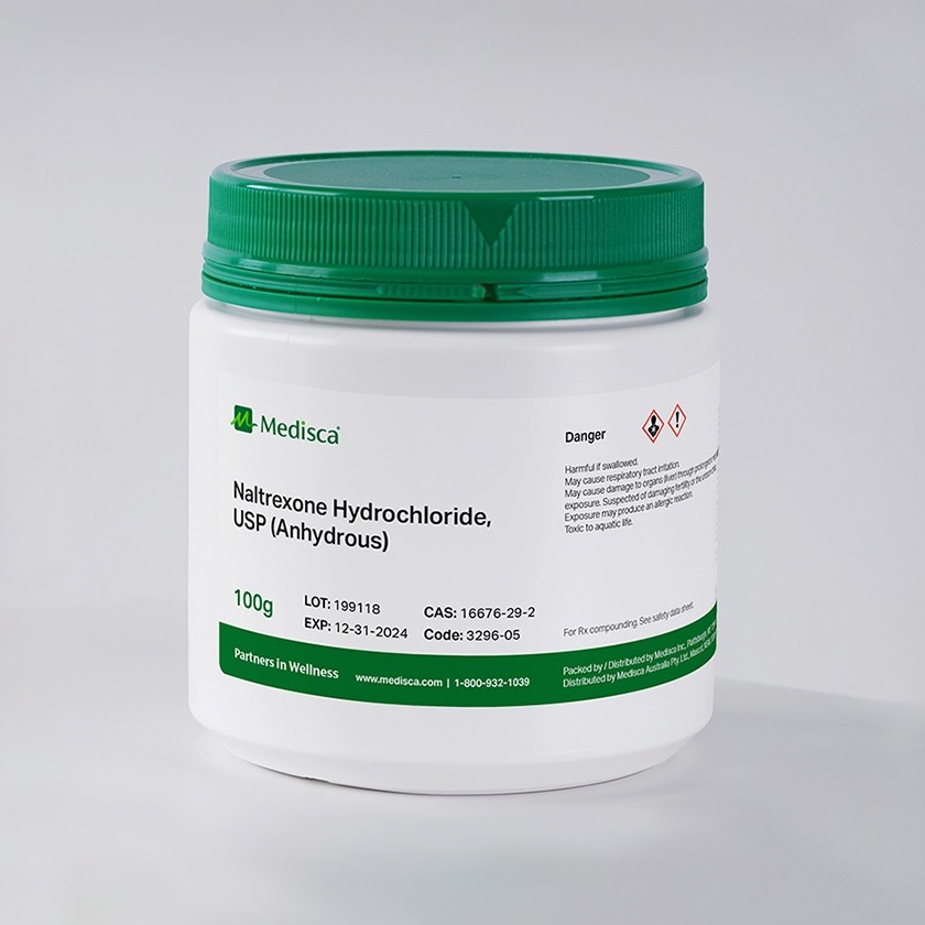 Naltrexone Hydrochloride USP (Anhydrous)