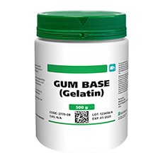 Gum Base, Gelatin