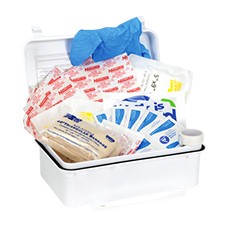 First Aid Kit, W 8"× D 3"× H 5"