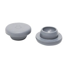 Snap-On-Stopper, Grau, 30 mm