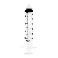 Luer-Lock Syringe, Sterile, 30 mL