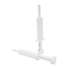 Syringe with Tip, HDPE, White, 60 mL