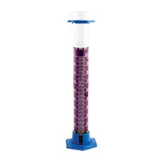 Cylinder, Graduated Glass Type 1 Class B, Dual Scale, 50 mL