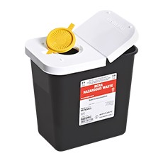 SharpSafety RCRA Hazardous Waste Container, 2 Gallon