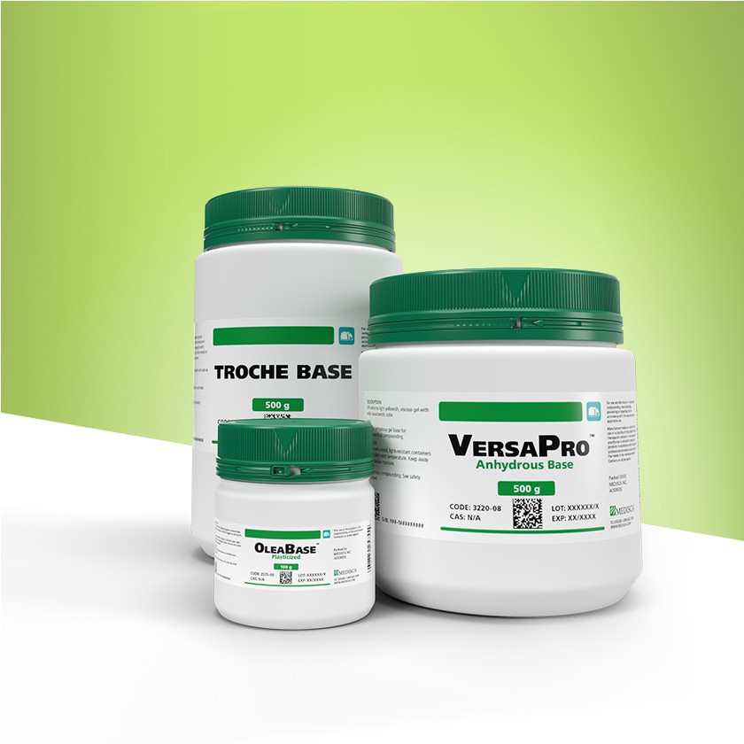 Anhydrous Base Medisca anhydrous bases