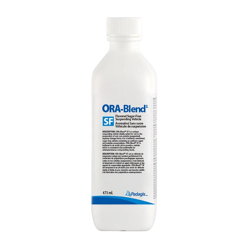 Orablend Label ORA-Blend® SF Sugar-Free Flavored Oral Suspending Vehicle